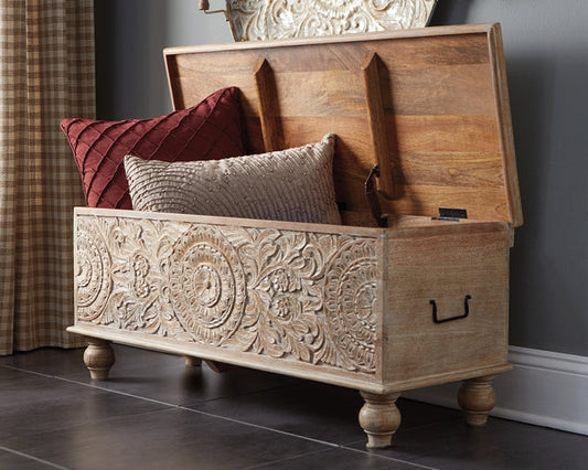 Fossil Ridge Storage Bench Royal Furniture