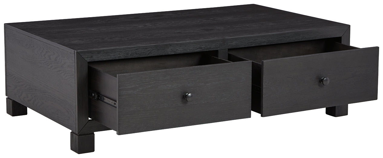 Foyland Cocktail Table with Storage Royal Furniture