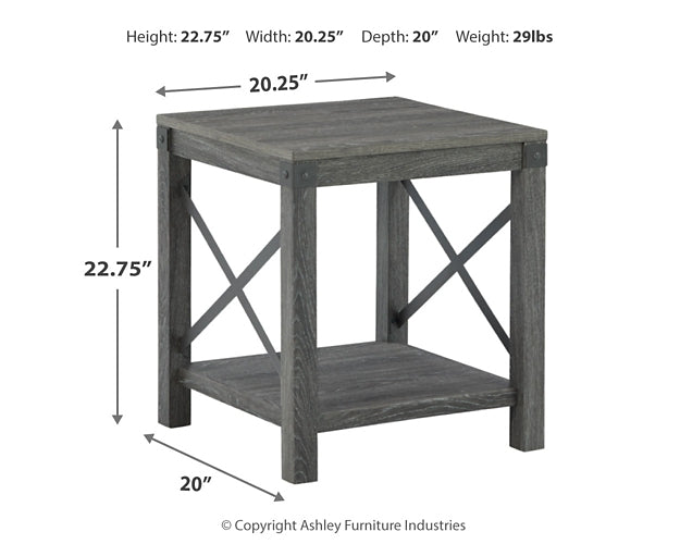 Freedan Square End Table Royal Furniture