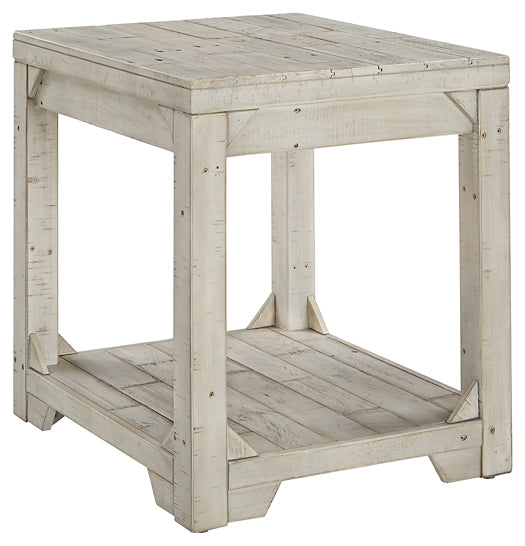 Fregine Rectangular End Table Royal Furniture