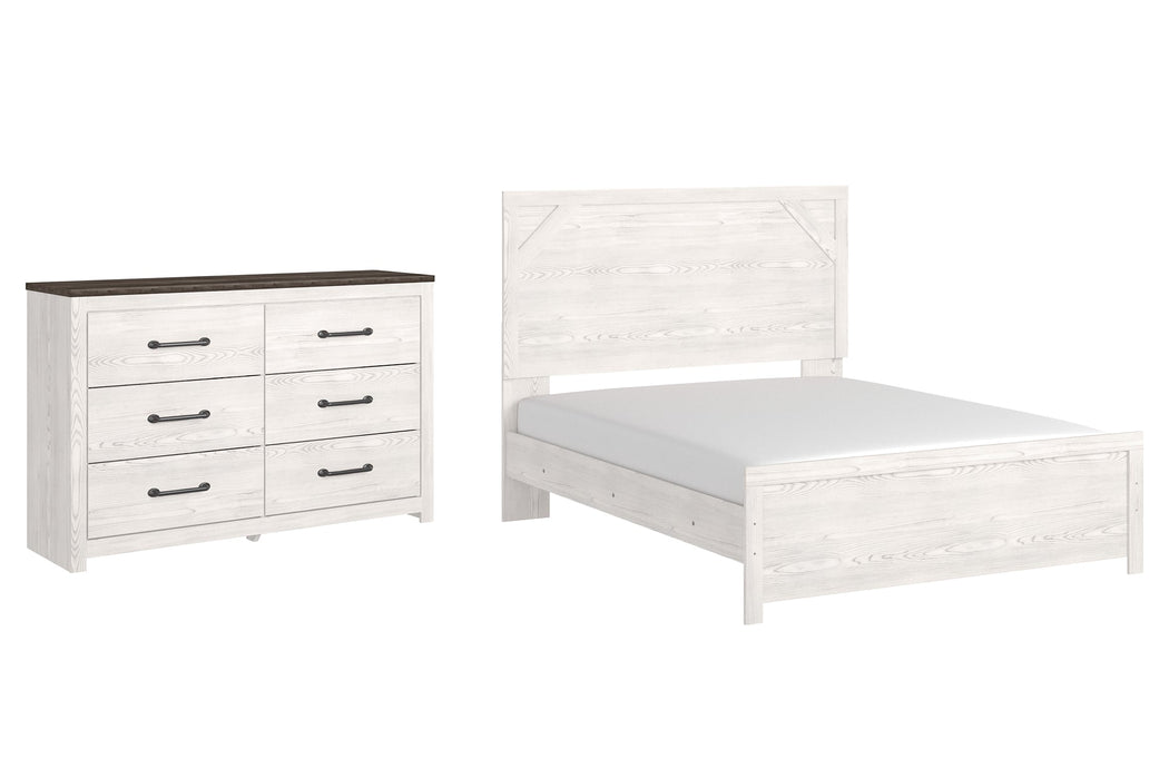 Gerridan Queen Panel Bed with Dresser Royal Furniture