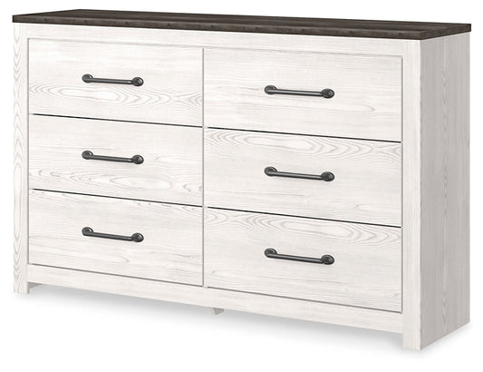 Gerridan Six Drawer Dresser Royal Furniture