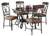 Glambrey Dining Table and 4 Chairs Royal Furniture