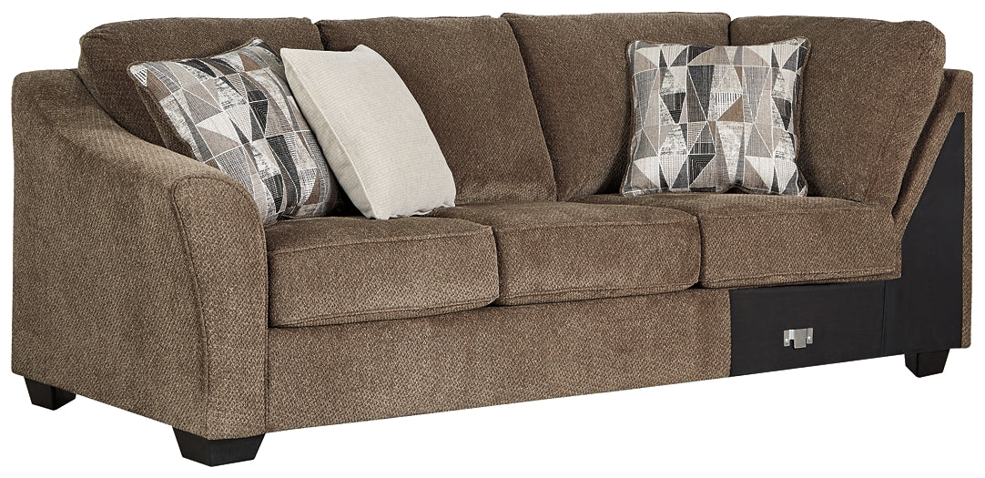 Graftin 3-Piece Sectional with Chaise Royal Furniture