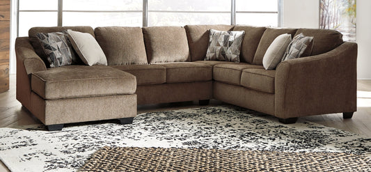 Graftin 3-Piece Sectional with Chaise Royal Furniture