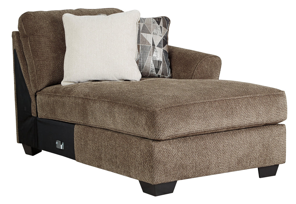 Graftin 3-Piece Sectional with Ottoman Royal Furniture