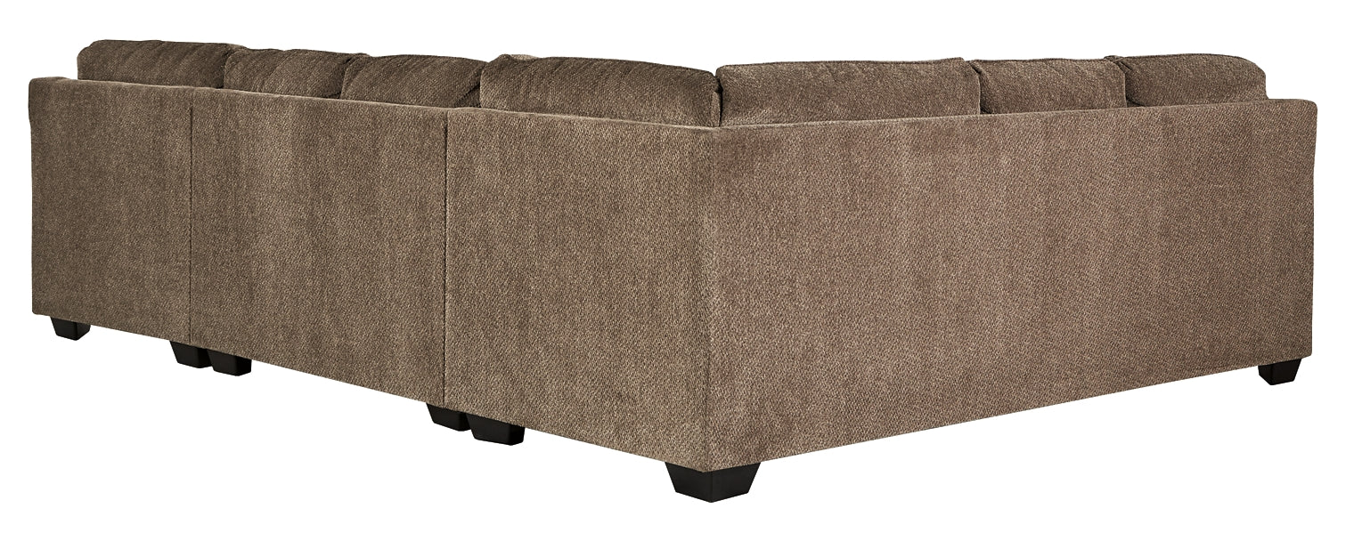 Graftin 3-Piece Sectional with Ottoman Royal Furniture