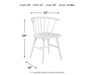 Grannen Dining Room Side Chair (2/CN) Royal Furniture