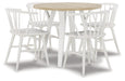 Grannen Dining Table and 4 Chairs Royal Furniture