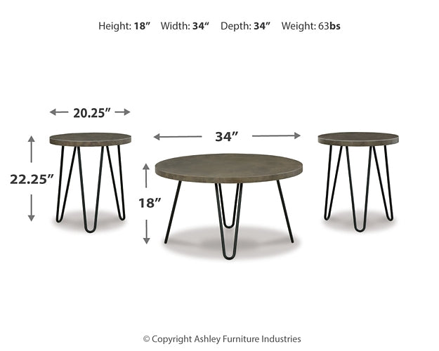 Hadasky Occasional Table Set (3/CN) Royal Furniture