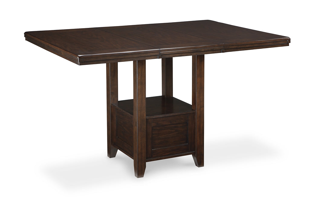 Haddigan Counter Height Dining Table and 4 Barstools Royal Furniture