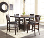 Haddigan Counter Height Dining Table and 4 Barstools Royal Furniture