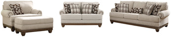 Harleson Sofa, Loveseat, Chair and Ottoman Royal Furniture