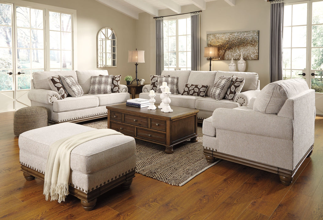 Harleson Sofa, Loveseat, Chair and Ottoman Royal Furniture