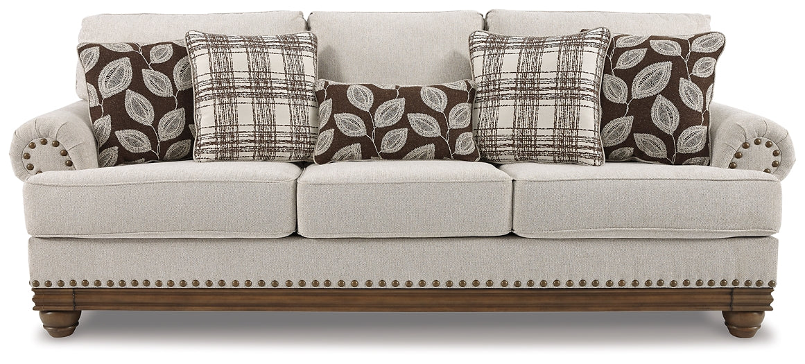 Harleson Sofa, Loveseat, Chair and Ottoman Royal Furniture