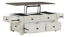 Havalance Coffee Table with 2 End Tables Royal Furniture