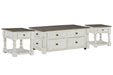 Havalance Coffee Table with 2 End Tables Royal Furniture