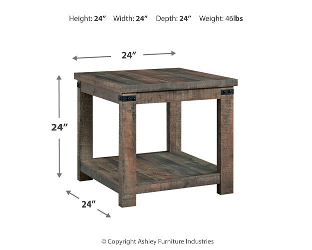 Hollum Coffee Table with 1 End Table Royal Furniture