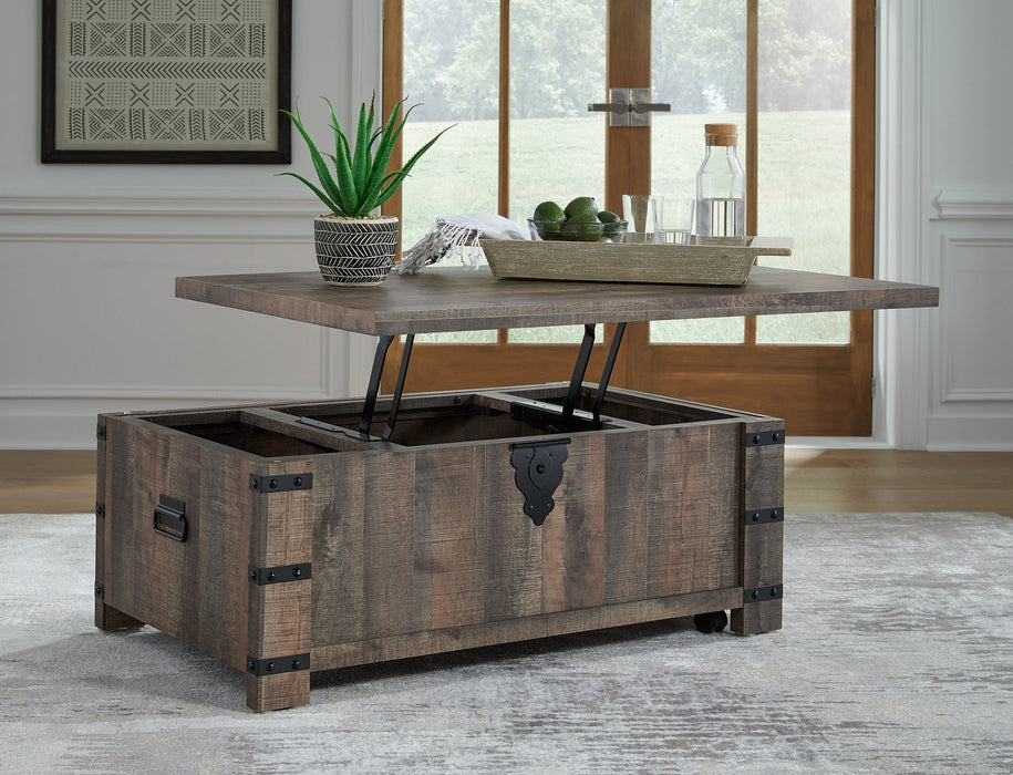 Hollum Lift Top Cocktail Table Royal Furniture