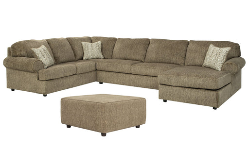 Hoylake 3-Piece Sectional with Ottoman Royal Furniture