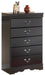 Huey Vineyard Five Drawer Chest Royal Furniture