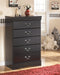 Huey Vineyard Five Drawer Chest Royal Furniture