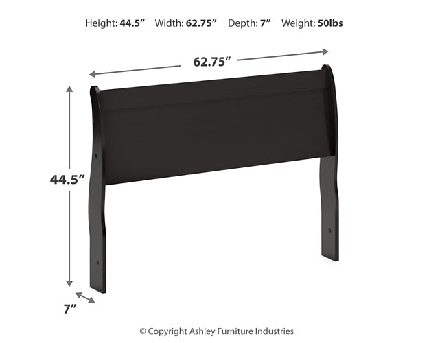 Huey Vineyard Queen Sleigh Headboard with Mirrored Dresser and 2 Nightstands Royal Furniture