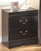 Huey Vineyard Two Drawer Night Stand Royal Furniture