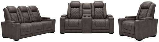 HyllMont Sofa, Loveseat and Recliner Royal Furniture