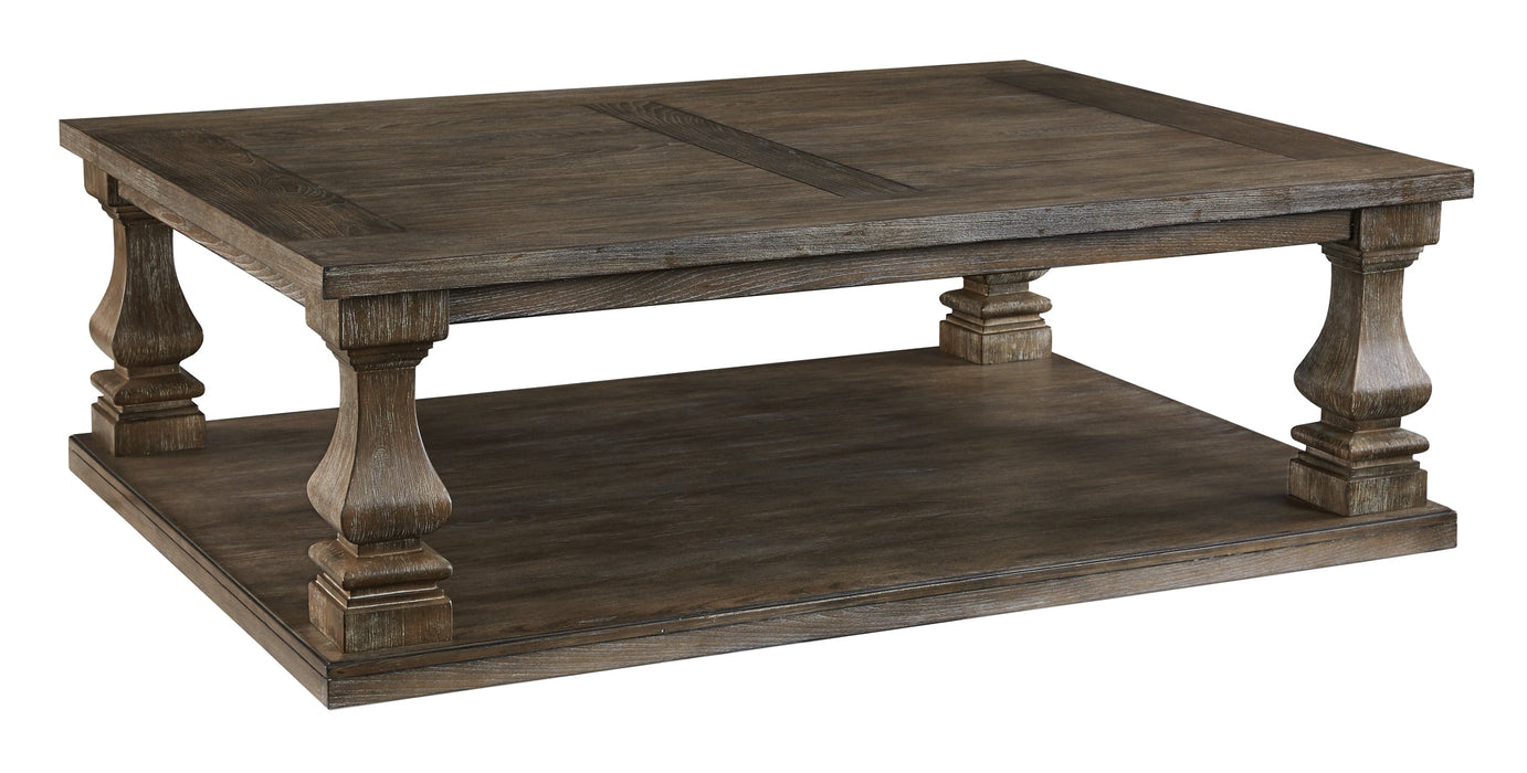 Johnelle Coffee Table with 2 End Tables Royal Furniture