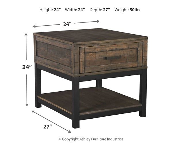 Johurst Coffee Table with 2 End Tables Royal Furniture