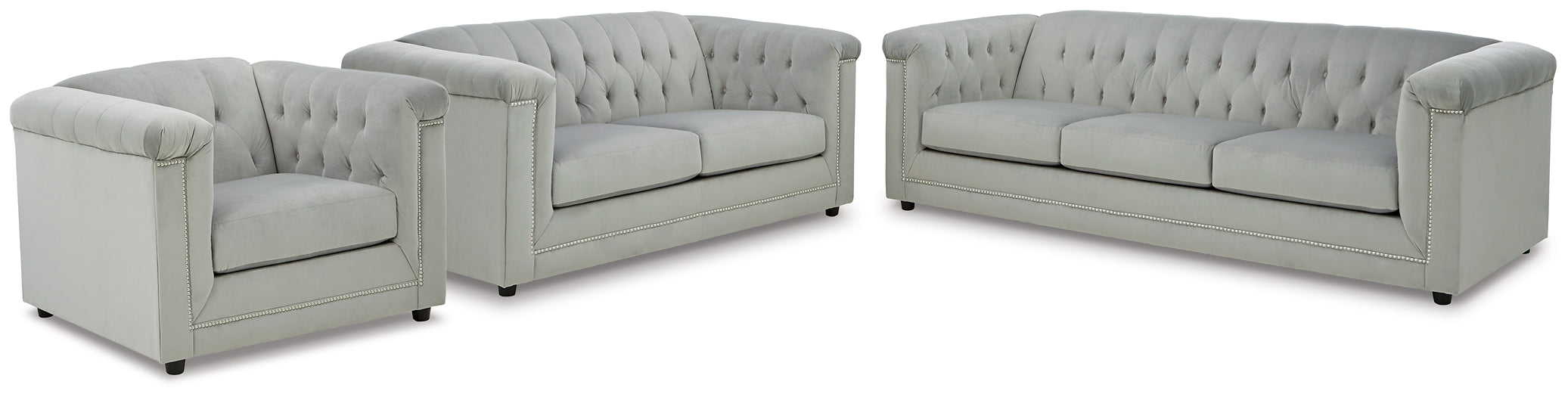 Josanna Sofa, Loveseat and Chair Royal Furniture