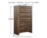 Juararo Five Drawer Chest Royal Furniture