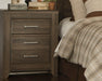 Juararo King Panel Bed with Mirrored Dresser Royal Furniture