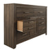 Juararo Six Drawer Dresser Royal Furniture