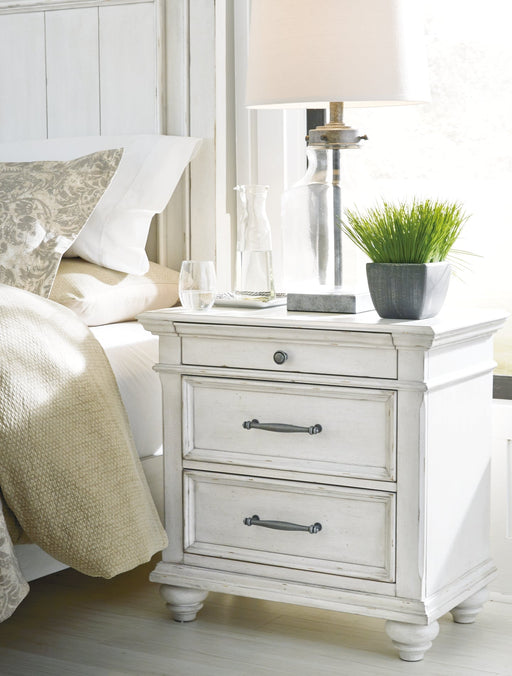 Kanwyn Three Drawer Night Stand Royal Furniture