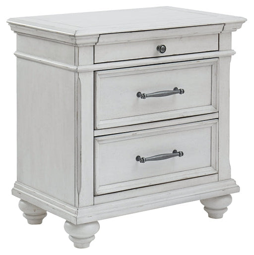 Kanwyn Three Drawer Night Stand Royal Furniture