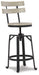 Karisslyn Counter Height Dining Table and 2 Barstools Royal Furniture