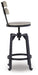 Karisslyn Swivel Barstool (2/CN) Royal Furniture