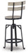 Karisslyn Swivel Barstool (2/CN) Royal Furniture