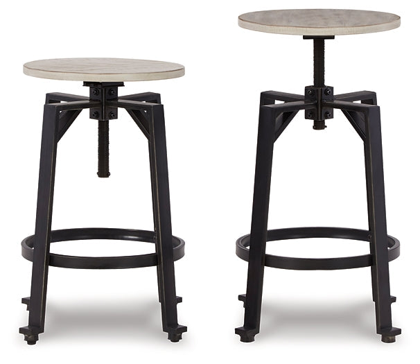 Karisslyn Swivel Stool (2/CN) Royal Furniture