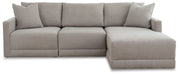 Katany 3-Piece Sectional with Chaise Royal Furniture