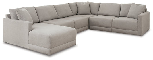 Katany 6-Piece Sectional with Chaise Royal Furniture