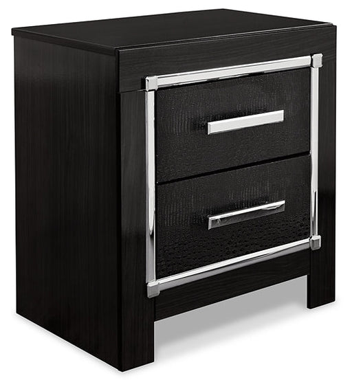 Kaydell Two Drawer Night Stand Royal Furniture