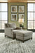 Kaywood Chair and Ottoman Royal Furniture