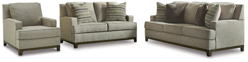 Kaywood Sofa, Loveseat and Chair Royal Furniture