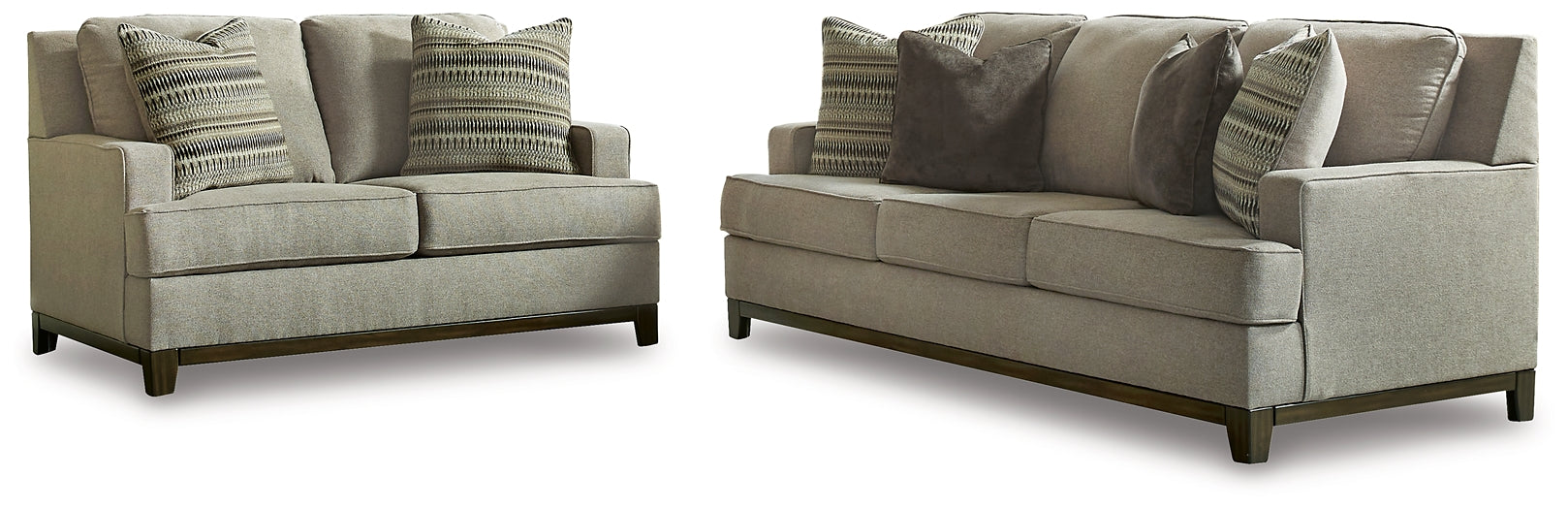 Kaywood Sofa and Loveseat Royal Furniture