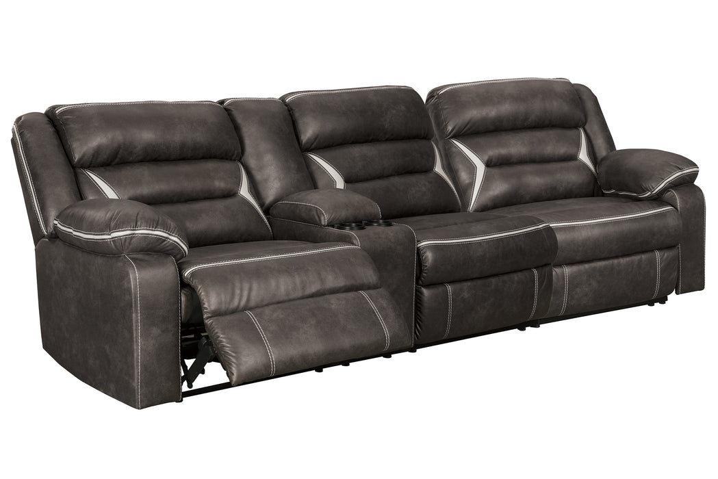 Kincord 2-Piece Sectional with Recliner Royal Furniture