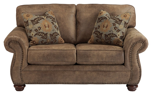 Larkinhurst Sofa, Loveseat and Recliner Royal Furniture