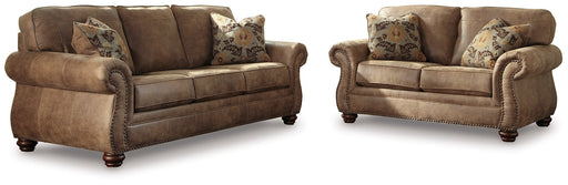 Larkinhurst Sofa and Loveseat Royal Furniture